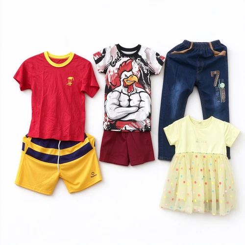 Grade A Used Kids Summer Clothes Bale - Image 7